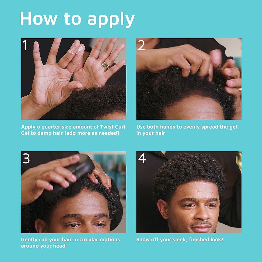 Biotin Twist Curl Gel - Hydrating Styling Formula for Stronger, Healthier Hair | Defines & Moisturizes