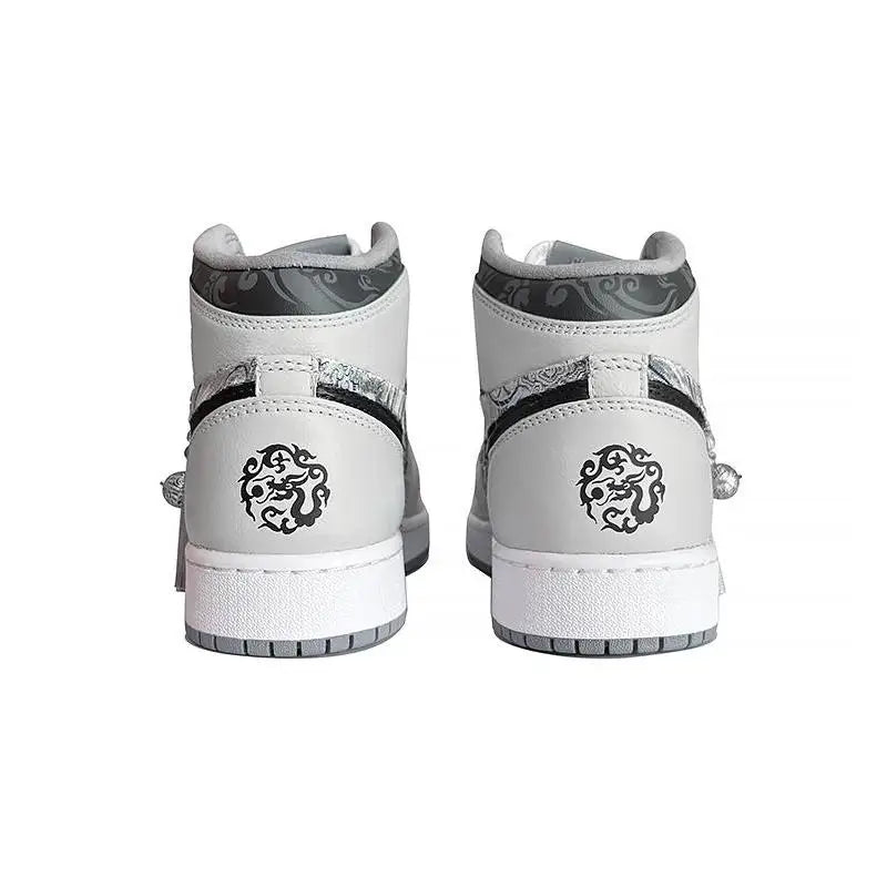 Jordan Air Jordan 1 Vintage Basketball Shoes Unisex Sneakers shoes - A B C