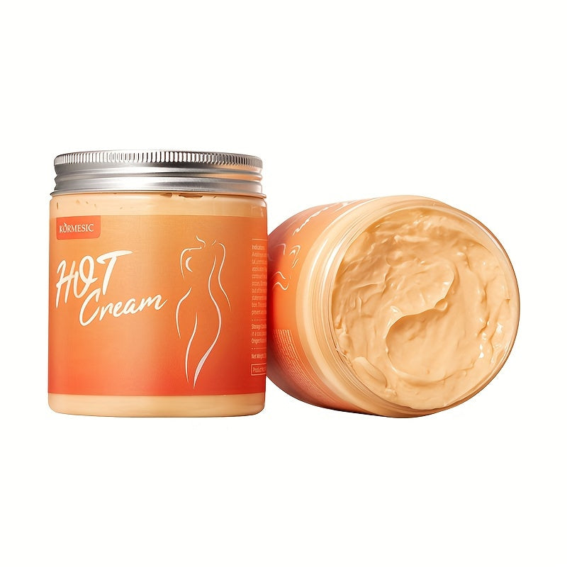 KORMESIC Hot Cream 250g - Unisex-adult, Alcohol-Free, Fast-Drying, Glycerin-Rich for Combination Skin, Unscented with Dimethicone, Compact Skin Effect