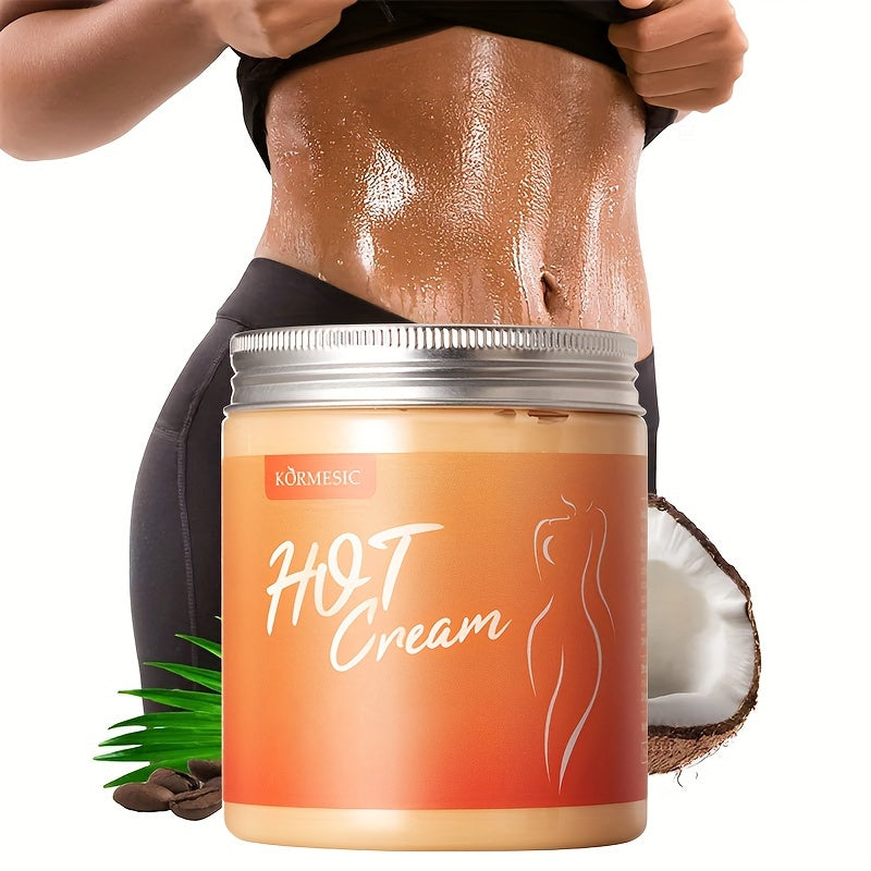 KORMESIC Hot Cream 250g - Unisex-adult, Alcohol-Free, Fast-Drying, Glycerin-Rich for Combination Skin, Unscented with Dimethicone, Compact Skin Effect