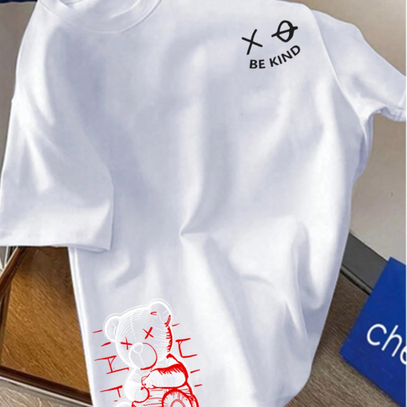 Kids' Summer Casual Crew Neck T-Shirt, Polyester 100% Knitted Fabric with Slight Stretch, Regular Fit with Alphabet Pattern, Boys' Short Sleeve Top for Outdoor Activities