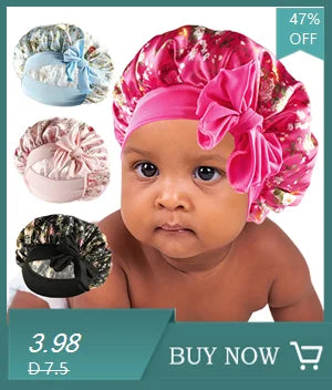 Bonnet‘s for Mam & Baby High-Quality Satin Bonnet Cap Double Layer Silky Big Bonnet for Lady Sleep Cap Head Wrap