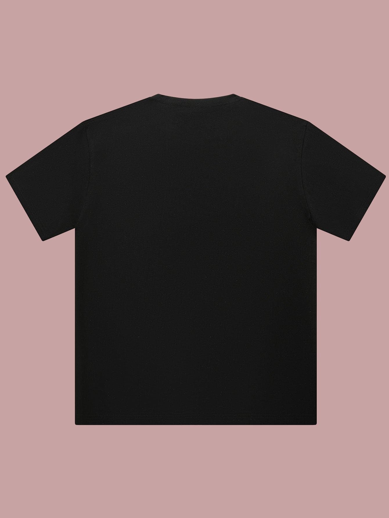 Fun & Playful Printed Cotton T-Shirt for Men - Casual Crew Neck, Short Sleeve Tee with Unique Designs, Machine Washable - Perfect for Summer