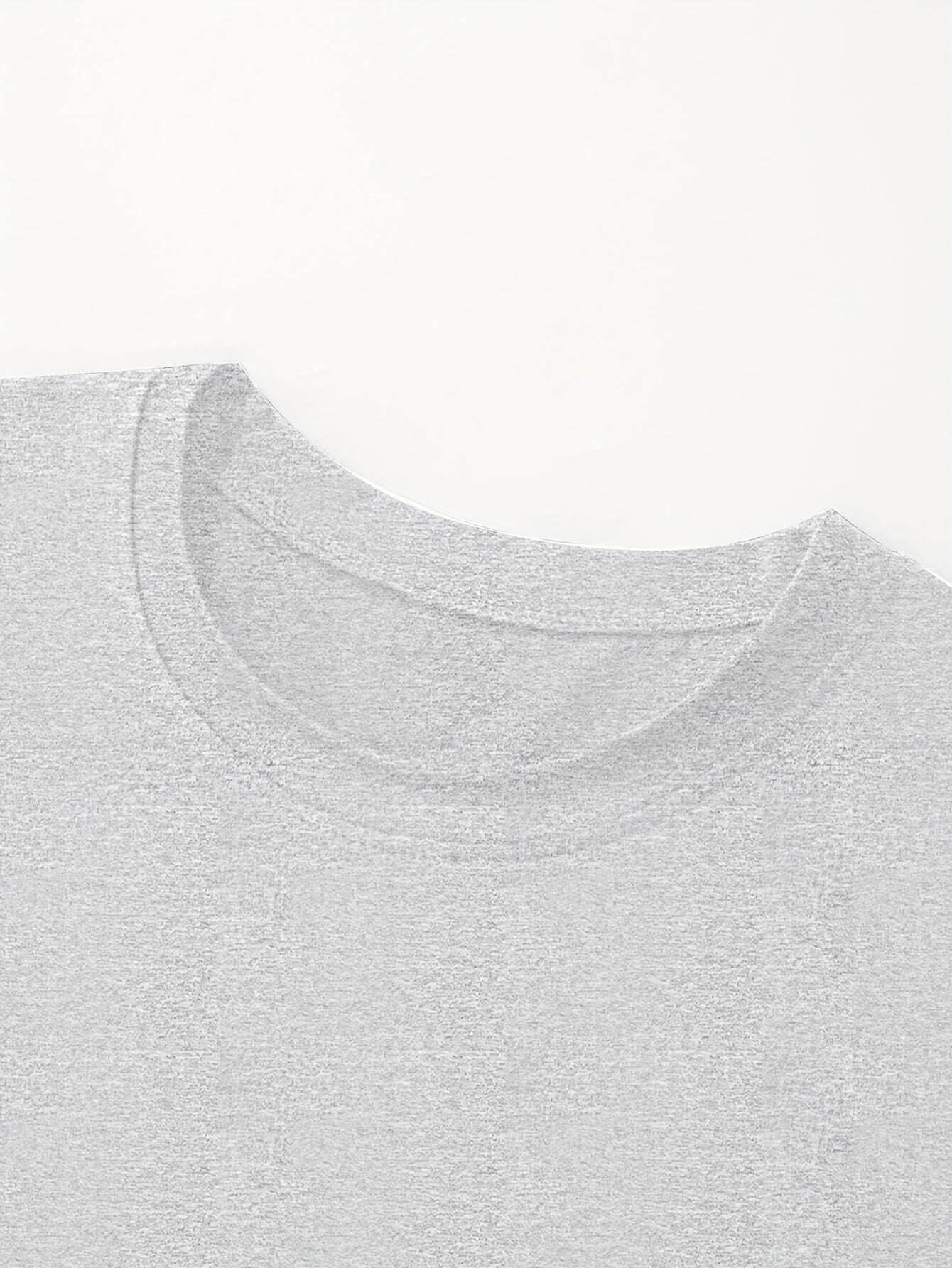 Boys' Casual Summer T-Shirt - "LITTLE for Man" Bold Letter Print, Loose Fit, Short Sleeve, Polyester Blend, Machine Washable, Tween Boy Clothes